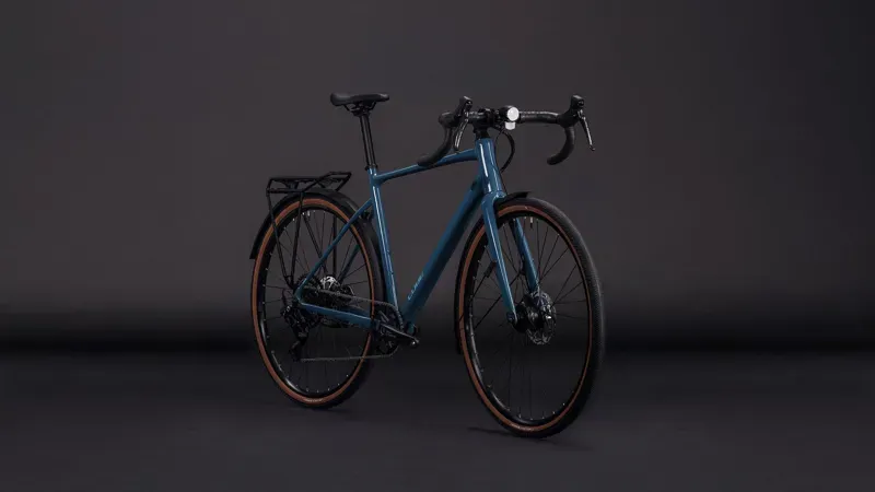 Cube Nuroad One FE Gravel Bike in Grove Green/Black-1