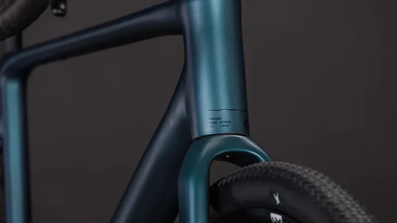 Cube Nuroad Race Gravel Bike in Royal Green/Black-4