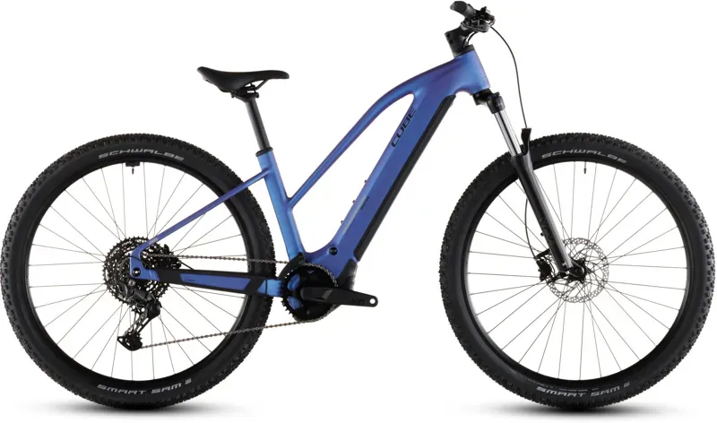 Cube Reaction Hybrid One 600 E-MTB in Blue Iris/Reflect-2