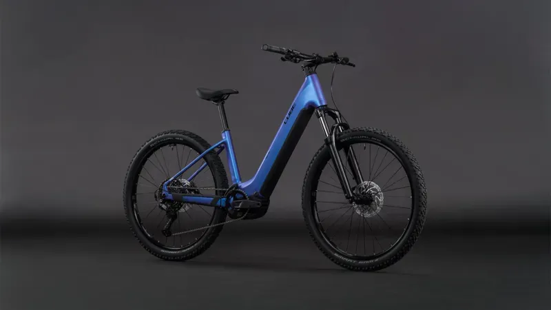 Cube Reaction Hybrid One 600 E-MTB in Blue Iris/Reflect-5