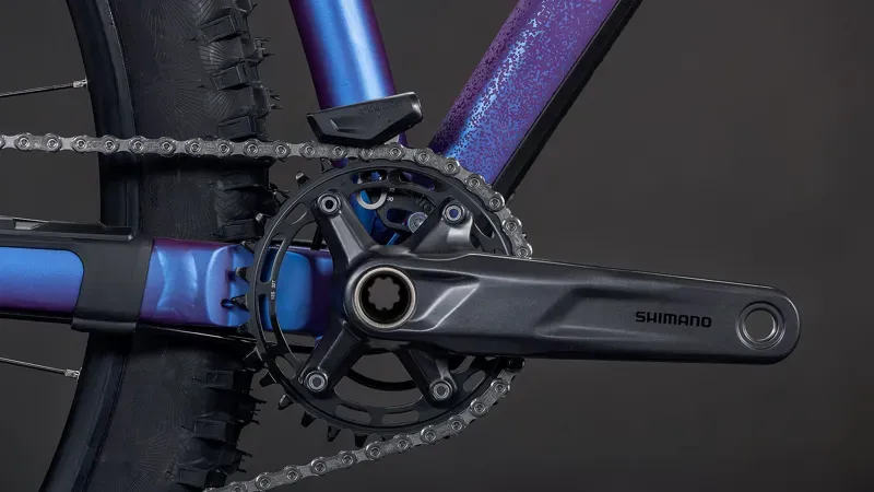 Cube Reaction TM Pro Mountain Bike in Blue Violet/Black-4