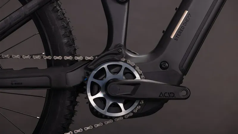 Cube Stereo Hybrid One77 HPC SLX 800 E-MTB in Blackline-3