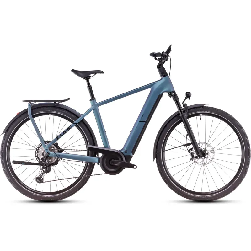 Cube Kathmandu Hybrid SLX eHybrid Bike in Smaragd Grey/Black