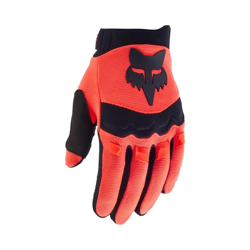 Fox Dirtpaw Youth Gloves in Fluorescent Orange