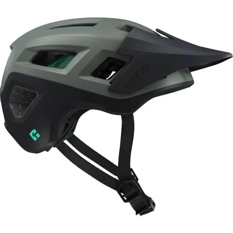 Lazer Coyote KinetiCore Helmet in Dark Green