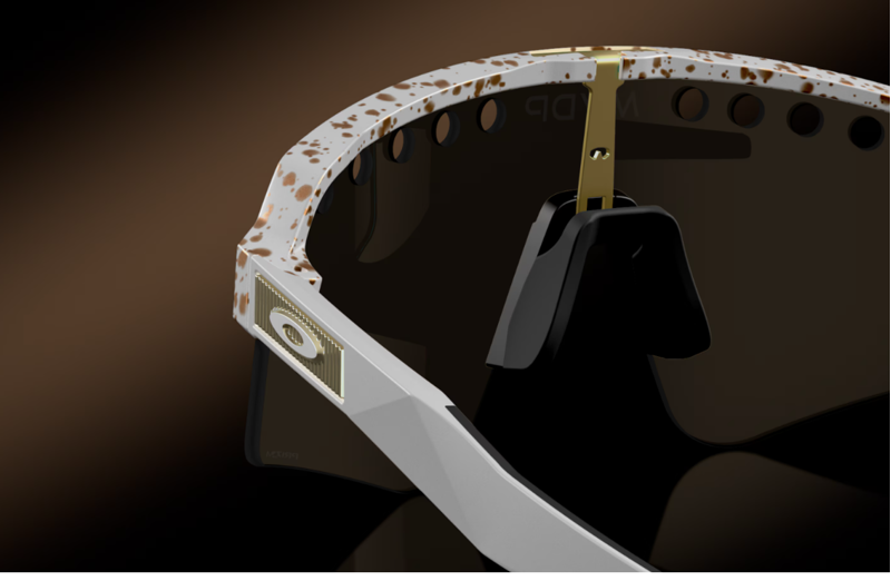 Oakley Sutro Lite Sweep MVDP Sunglasses w/ Prizm in Bronze Splatter-3