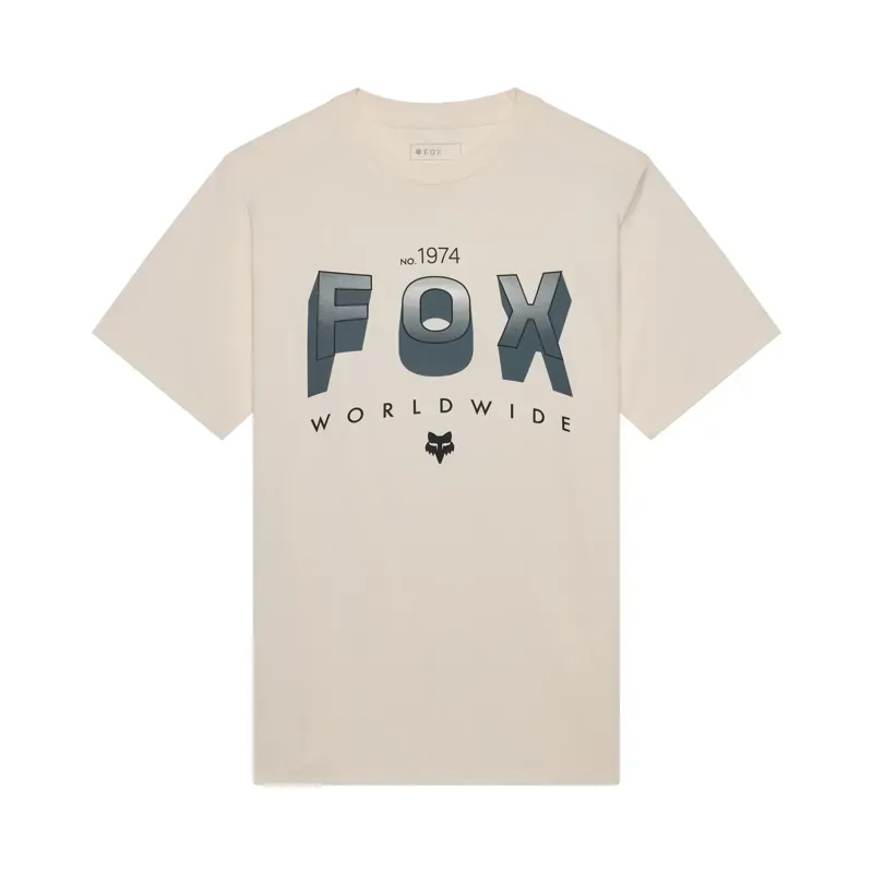 Fox Block 195 Original T-Shirt in Off White