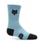 Fox Ranger Crew 6 inch Youth Socks in Vintage Wash Blue