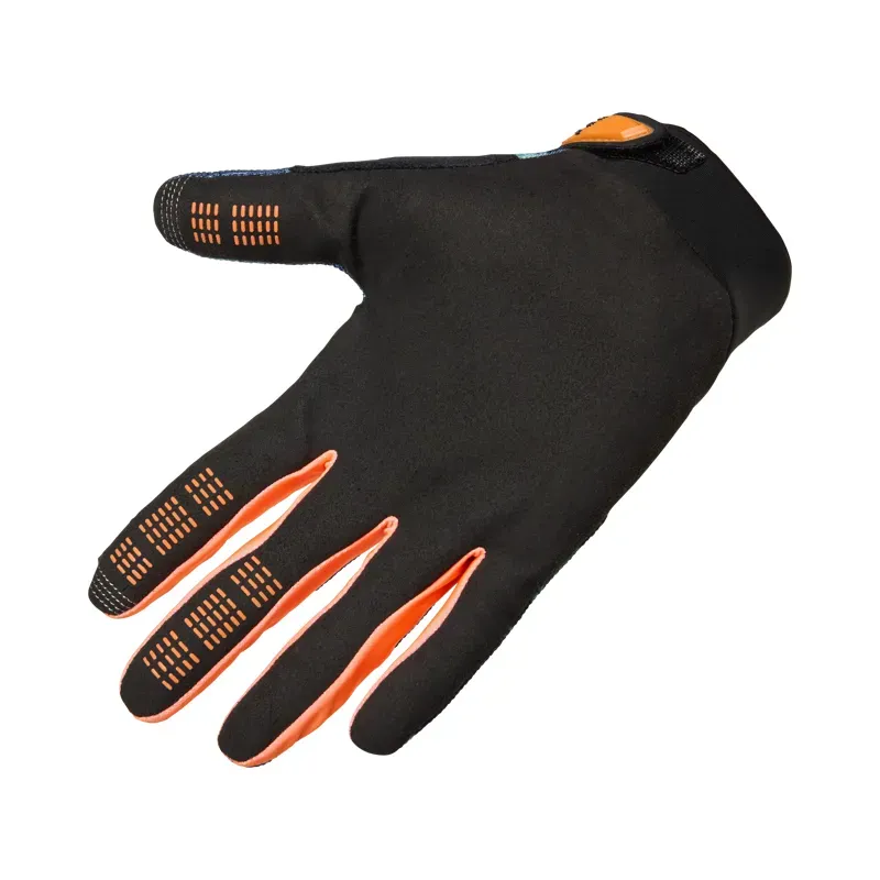 Fox Youth Ranger Image Print Gloves in Arctic Blue-1