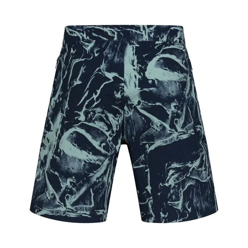 Fox Youth Ranger Image Print Shorts in Arctic Blue-1