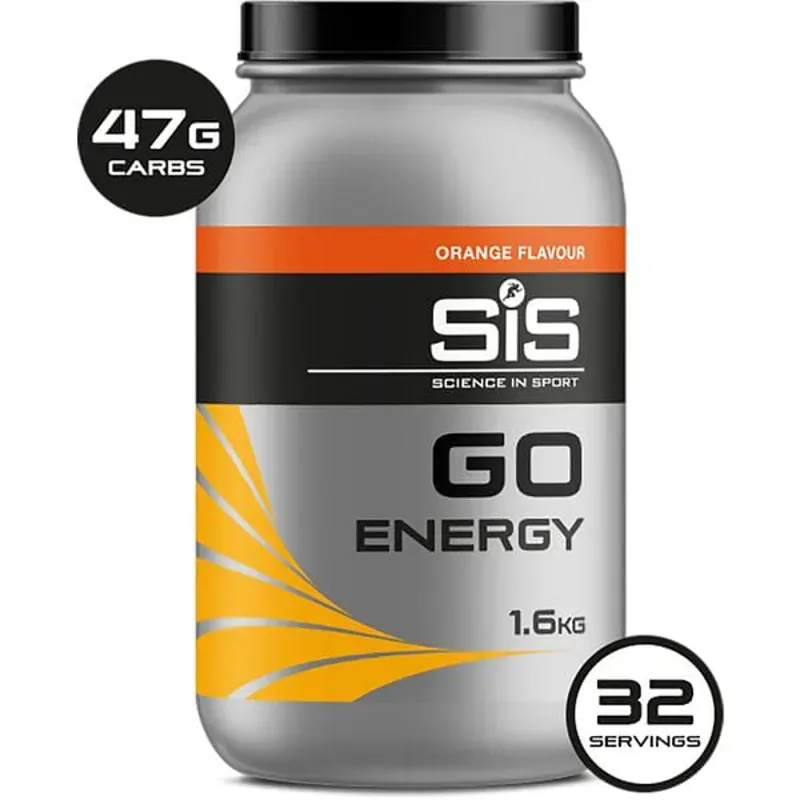 Science in Sport GO Energy 1.6kg Drink Powder in Orange