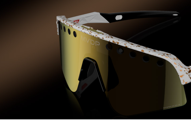 Oakley Sutro Lite Sweep MVDP Sunglasses w/ Prizm in Bronze Splatter-4