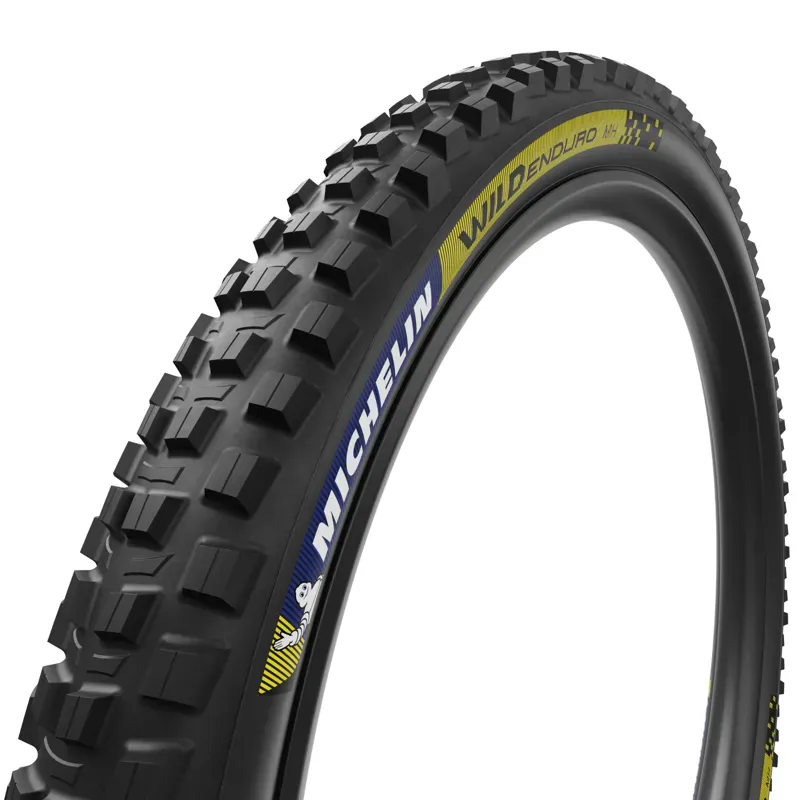 Michelin Wild Enduro MH Racing Line Tyre Blue/Yellow 2