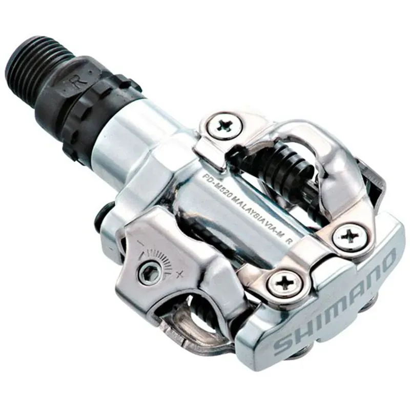 Shimano M520 Pedal Silver 9/16 inches standard