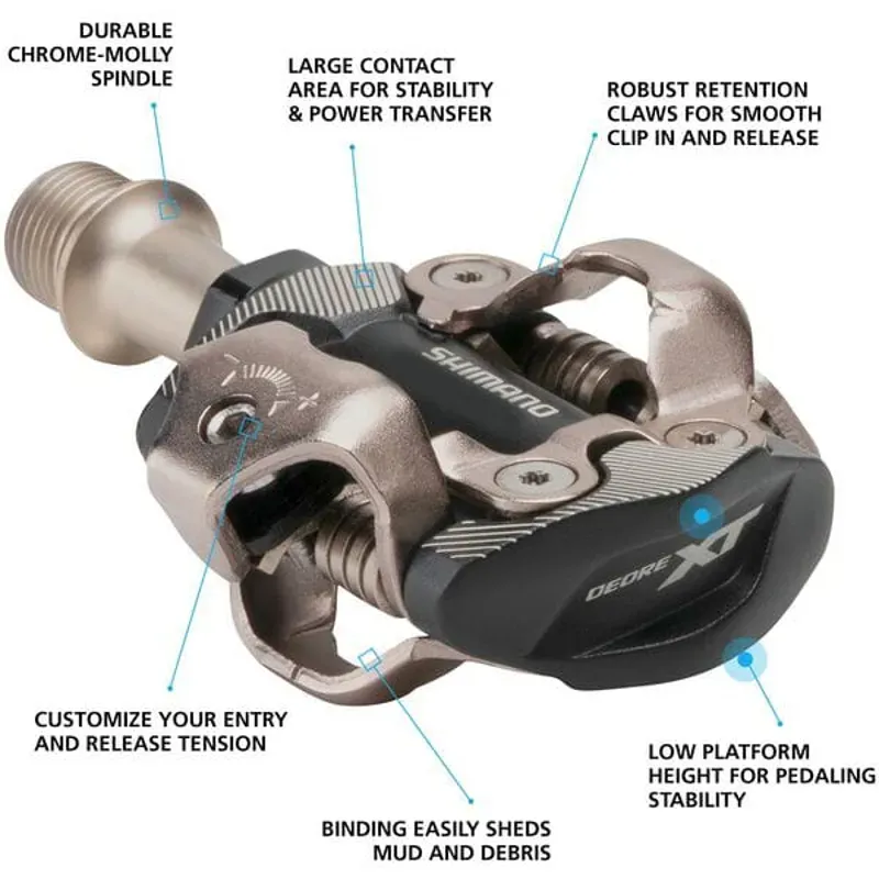 Shimano PD-M8100 Deore XT XC race SPD pedal-1