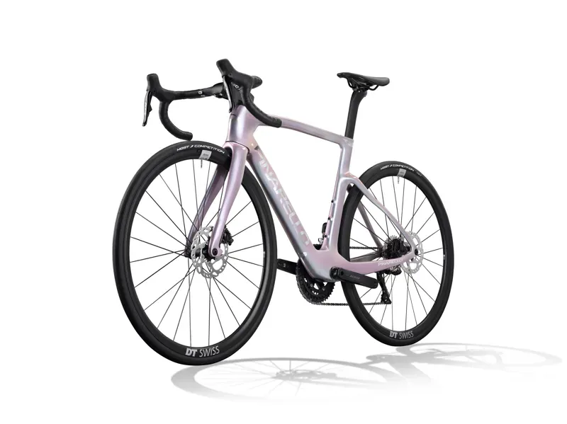 Pinarello F3 105 Di2 H230 Competition Road Bike in Interstellar Grey Shiny-2