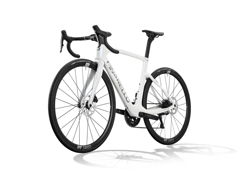 Pinarello F3 105 Di2 H231 Competition Road Bike in Alabaster White Shiny-2