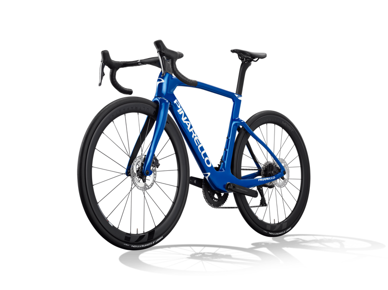 Pinarello F7 Ultegra Di2 Road Competition Bike in Victoria Blue Shiny-1