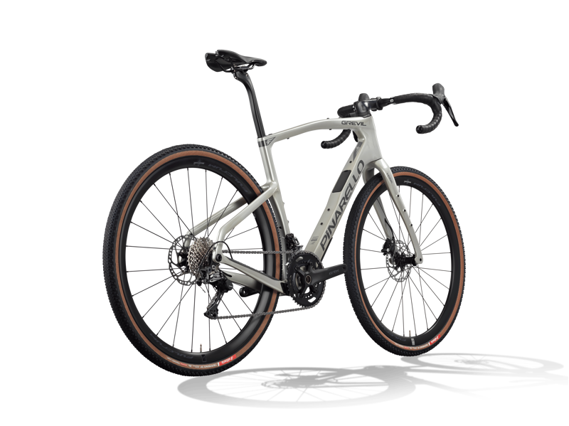 Pinarello Grevil F1 Shimano GRX 610 Gravel Bike in Comet Silver-1