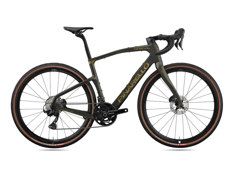 Pinarello Grevil F3 Shimano GRX 820 Disc Gravel Bike in Etna Black