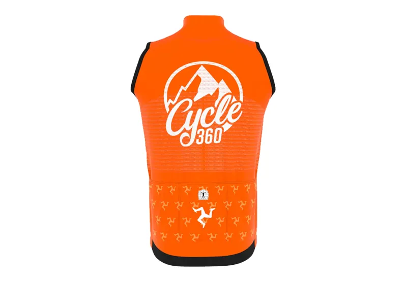2026 Cycle 360 Icon High Collar Wind Gilet - Kids-1