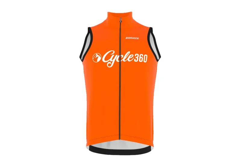 2026 Cycle 360 Icon High Collar Wind Gilet - Kids