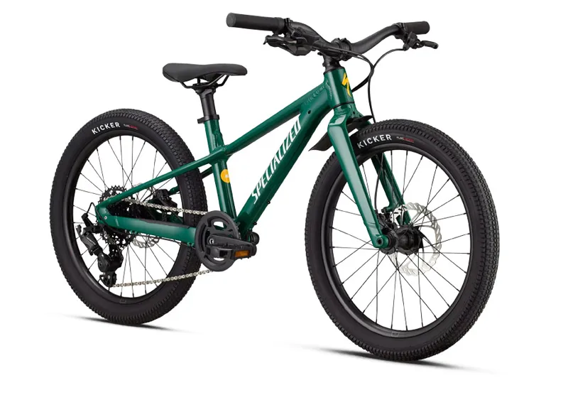 2026 Specialized Riprock 20 in Gloss Pine Green / Dune White and California Sunshine-1