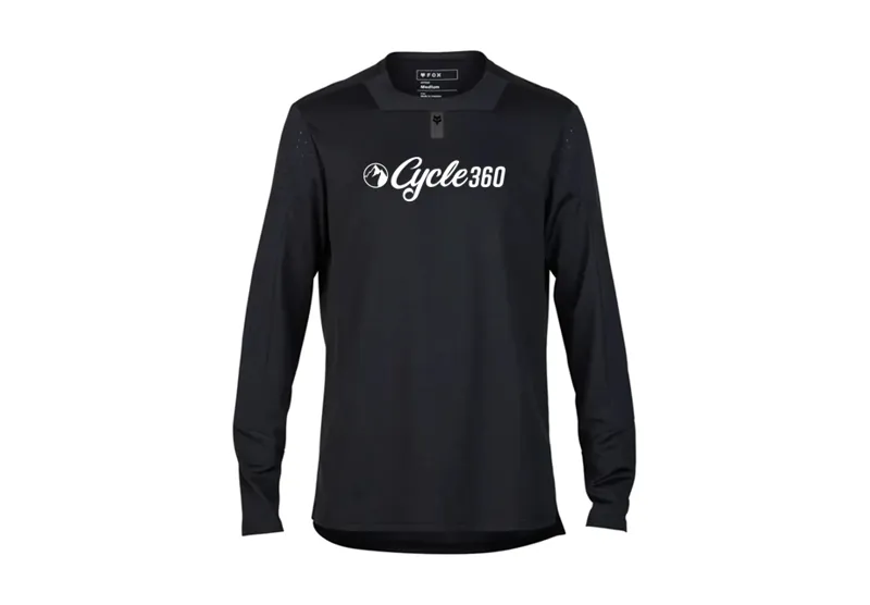 Fox Defend Long Sleeve Jersey in Black Cycle 360 Edition