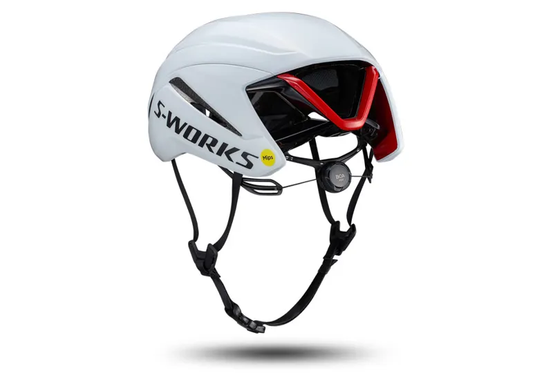Specialized S-Works Evade 4 Helmet in White/Red-5