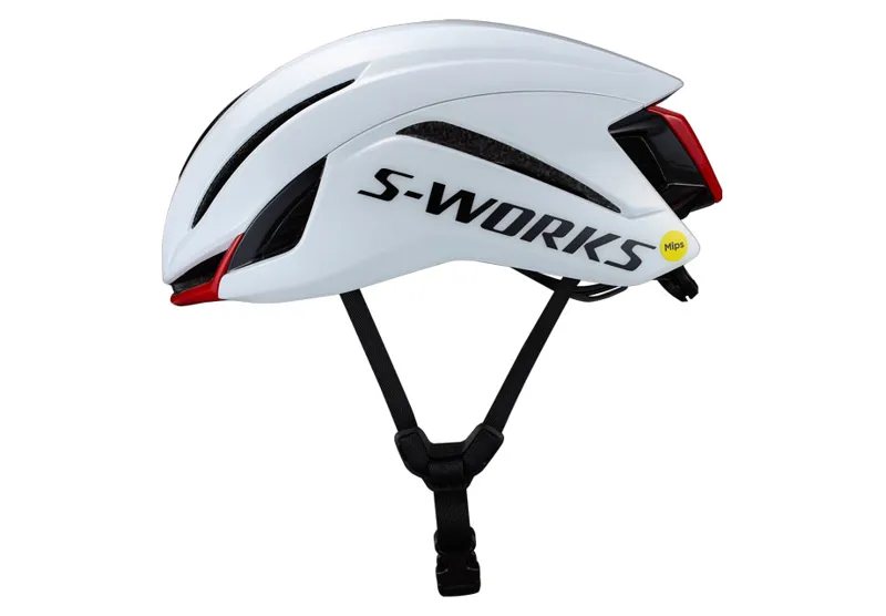 Specialized S-Works Evade 4 Helmet in White/Red-2