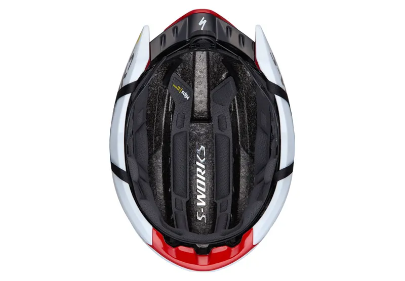Specialized S-Works Evade 4 Helmet in White/Red-6