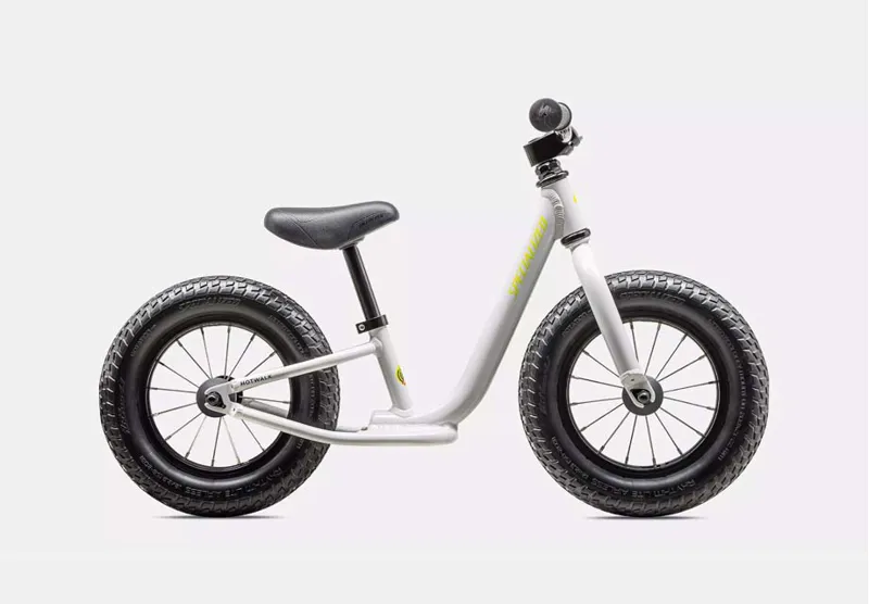 Specialized Hotwalk 12 Kids Bike In  Gloss Dune White / Team Yellow