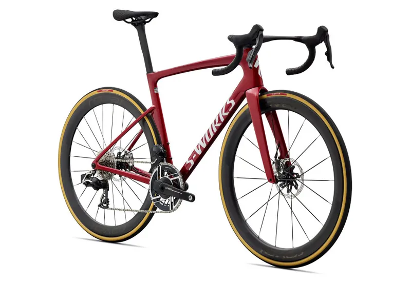 Specialized S-Works Tarmac SL9 - SRAM RED AXS  in Ruby/White Silver-1
