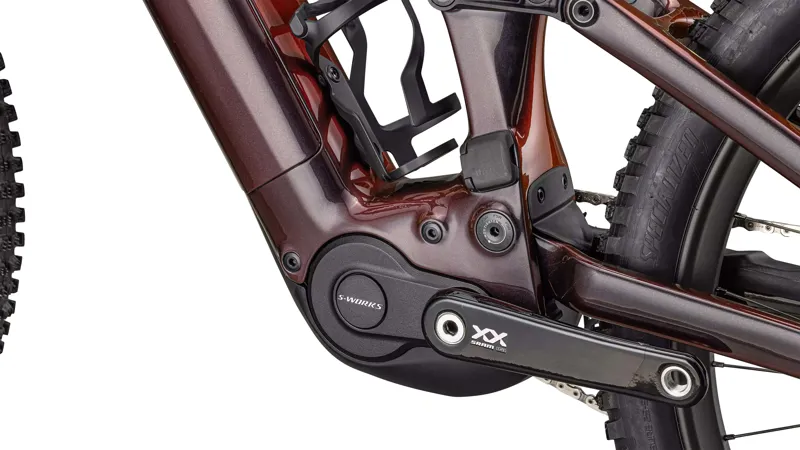 Specialized S-Works Turbo Levo 4 eMountain Bike in Red Pearl-6