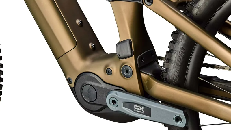 Specialized Turbo Levo 4 Expert in Satin Burnt Gold Metallic / Doppio-6