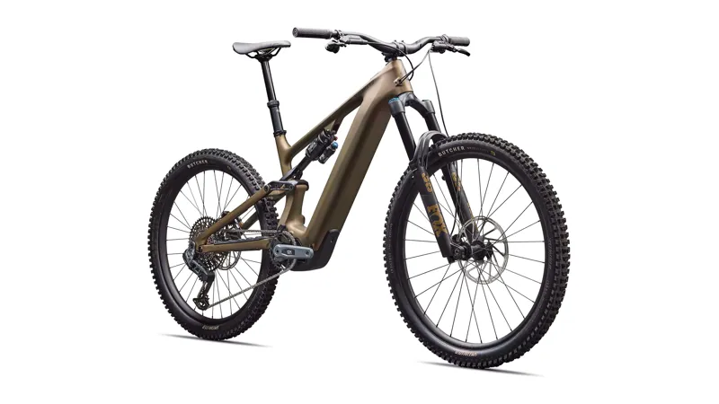 Specialized Turbo Levo 4 Expert in Satin Burnt Gold Metallic / Doppio-1