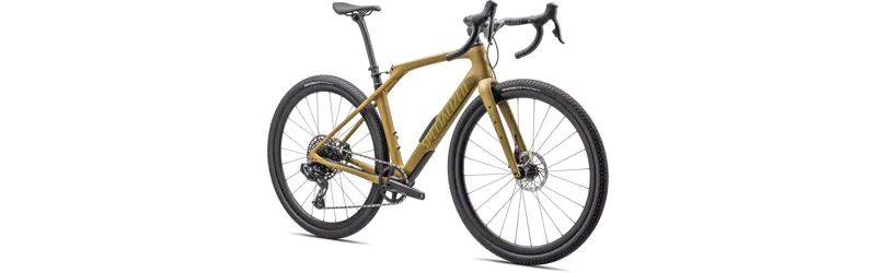 Specialized Diverge STR Expert Gravel Bike in Harvest Gold/Gold Ghost-1