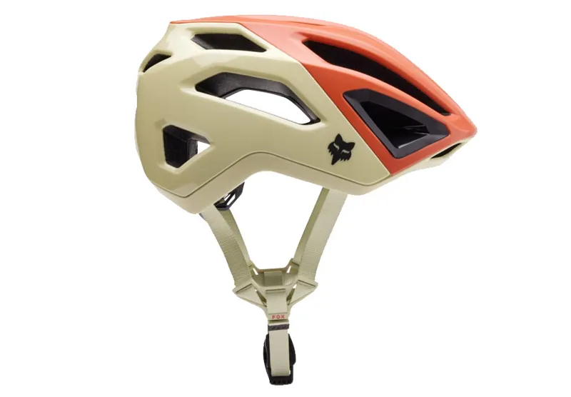 Fox Crossframe Pro Helmet in Redwood/Cactus Green