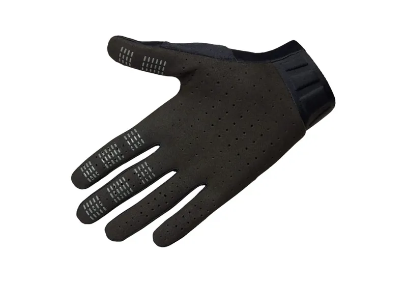 Fox Youth Ranger Glove Image Print in Plum Purple-1