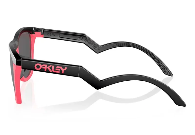 Oakley Frogskins Hybrid Matt Black/Neon Pink w/ Prizm Black-1