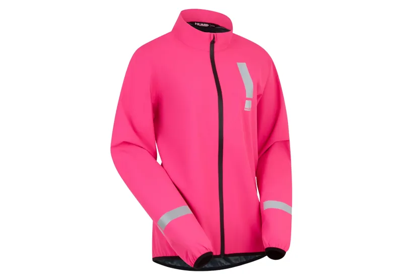 Madison HUMP Women's Reflect Waterproof Jacket - Hi-Viz Pink-1
