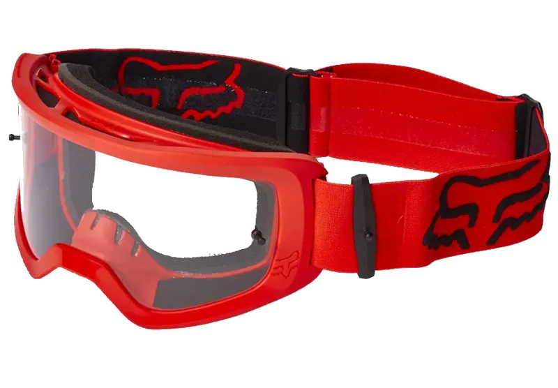 Fox Main Stray Goggle in Flo Red
