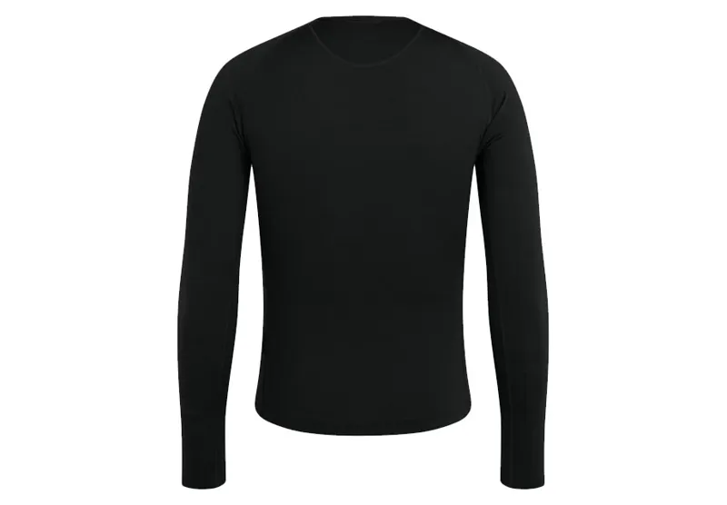 Rapha Men's Merino Base Layer Long Sleeve in Black-1