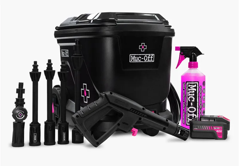 Muc-Off Mobile Pressure Washer and 1L Nano Cleaner