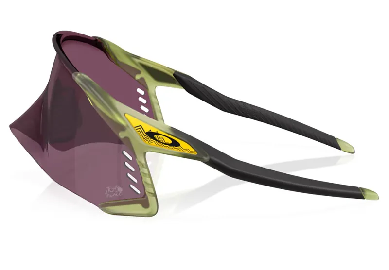 Oakley Velo Kato Transparent Fern/Prizm Road black - Tour de France-1