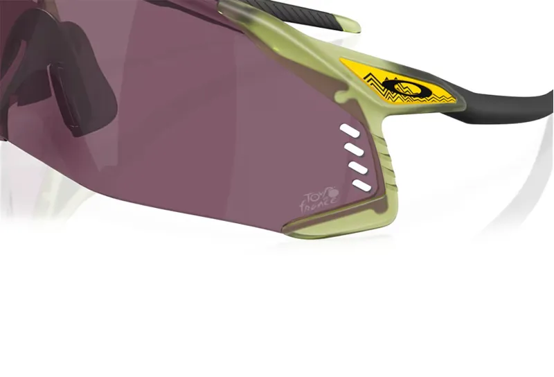 Oakley Velo Kato Transparent Fern/Prizm Road black - Tour de France-2