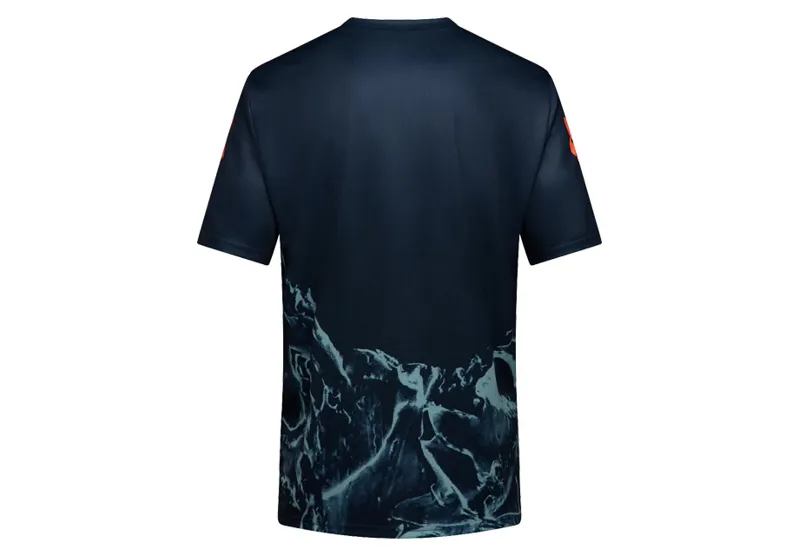 Fox Ranger Jersey Image Print in Artic Blue-1