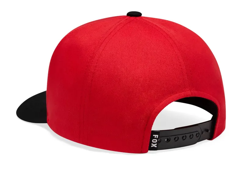 Fox Youth Icon Snapback Hat in Red-1