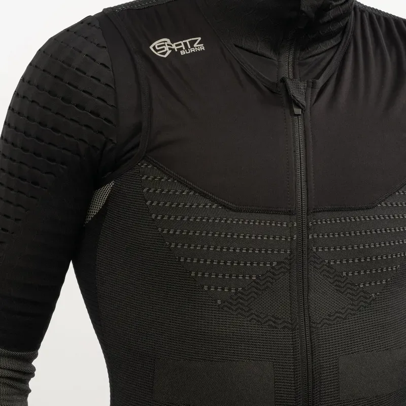 Spatzwear Burnr2 Gilet with Pockets in Black-3