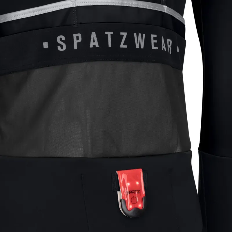 Spatzwear Wintr Jacket with Bundled Burnr Light in Black-9